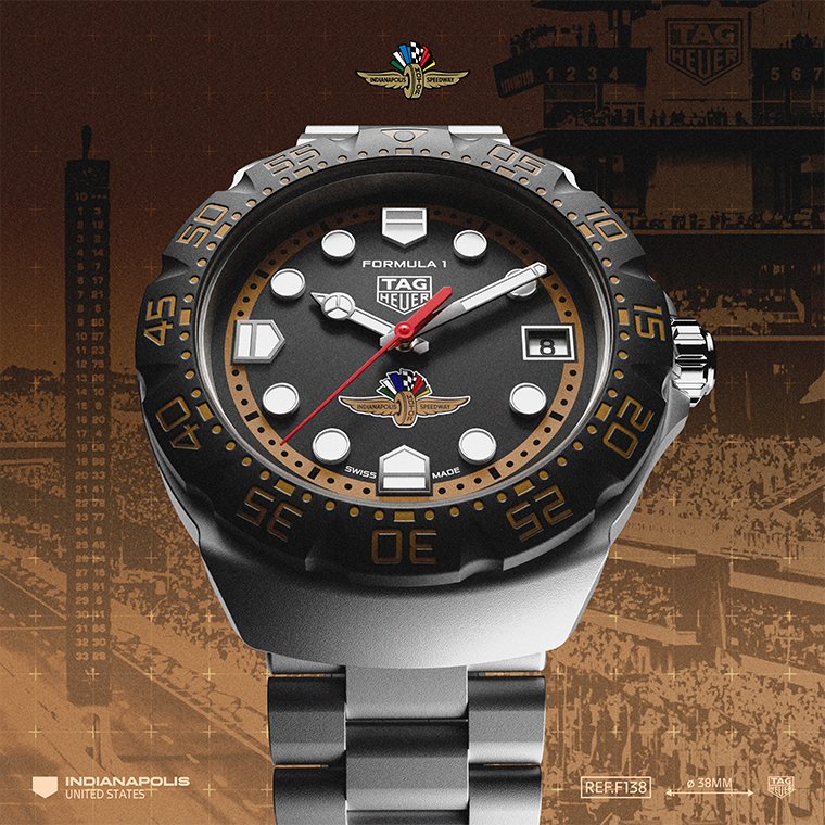 TAG HEUER Formula 1 Solargraph X Indy 500