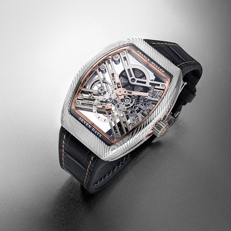 FRANCK MULLER Vanguard Damascus Steel Sincere Platinum Jubilee Edition FRANCK MULLER Vanguard Damascus Steel Sincere Platinum Jubilee Edition