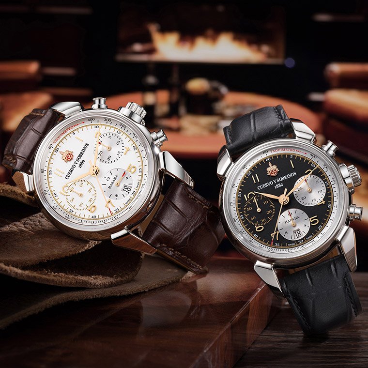 CUERVO Y SOBRINOS Chronograph Heritage