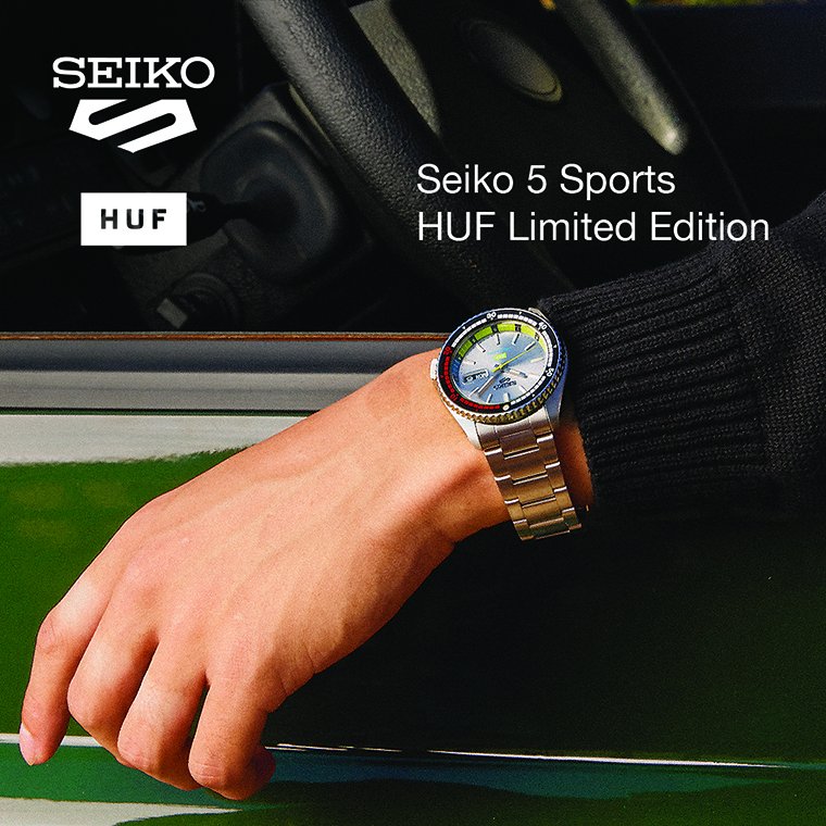 SEIKO 5 Sports HUF Limited Edition