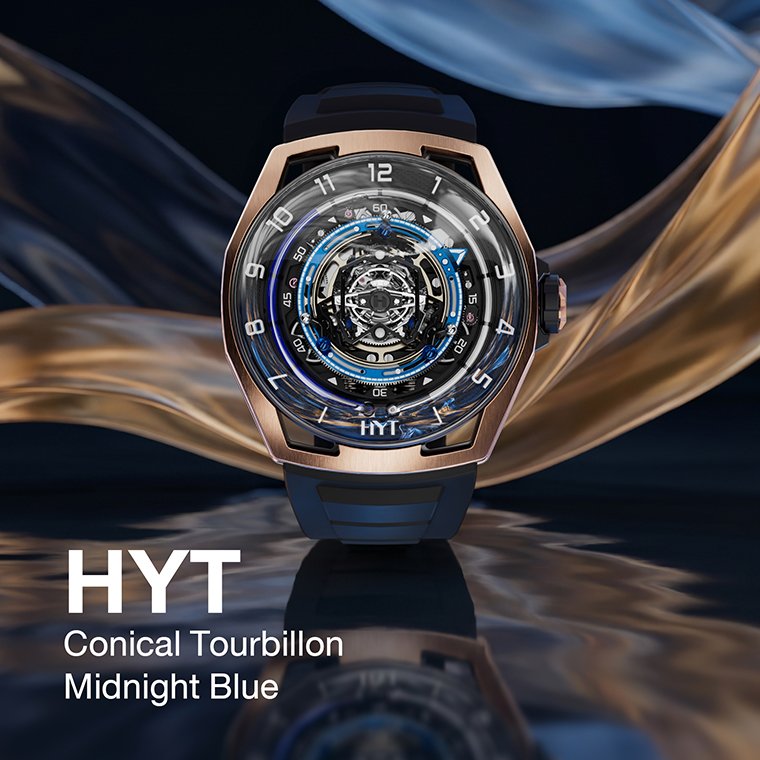 HYT Conical Tourbillon Midnight Blue