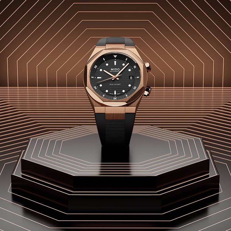 MIDO Multifort 8 Two Crowns