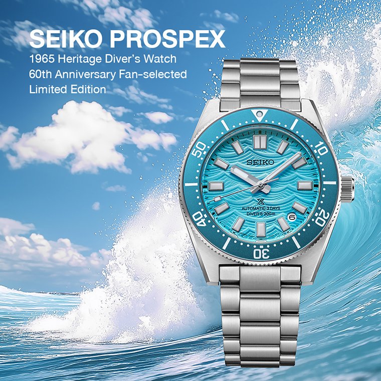 SEIKO PROSPEX 1965 Heritage Divers Watch 60th Anniversary Fan-selected Limited Edition