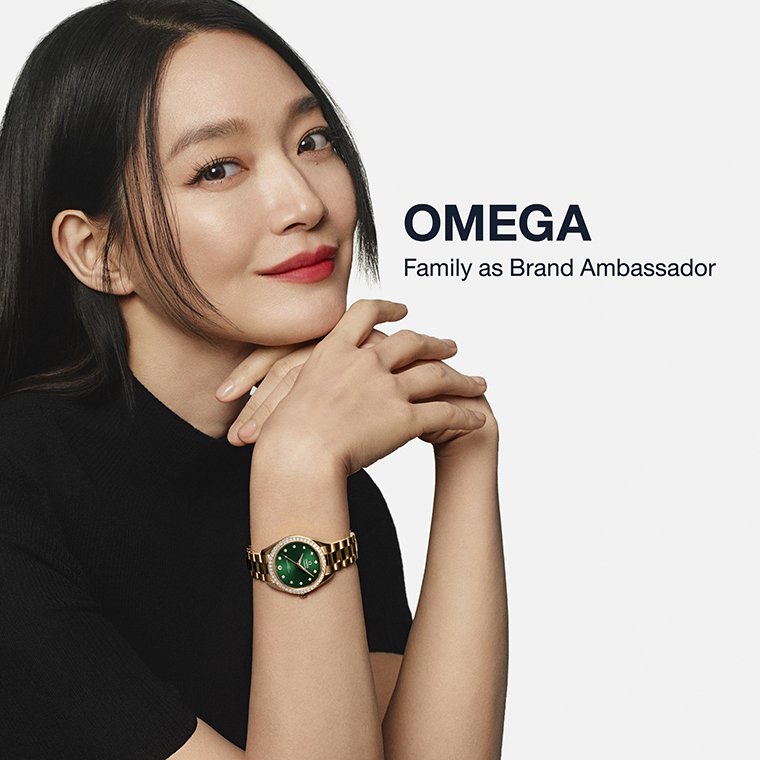 OMEGA Family as Brand Ambassador