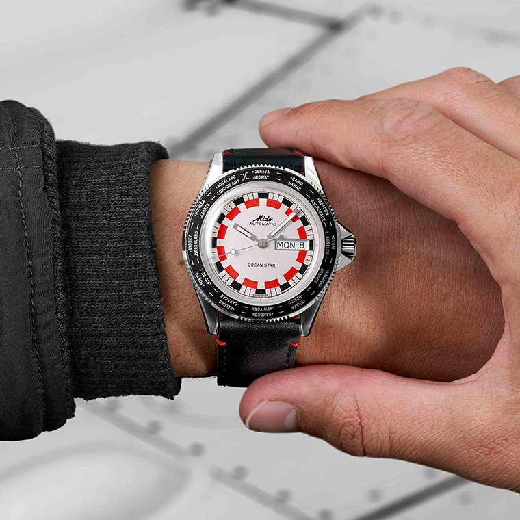 MIDO Ocean Star Worldtimer 