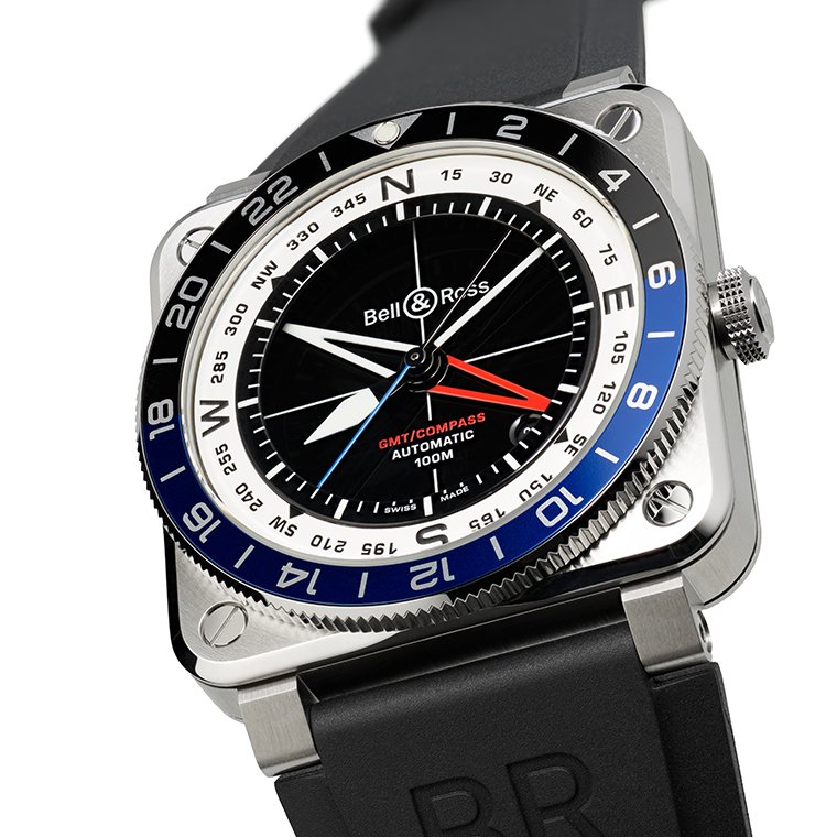 BELL & ROSS BR-03 GMT Compass
