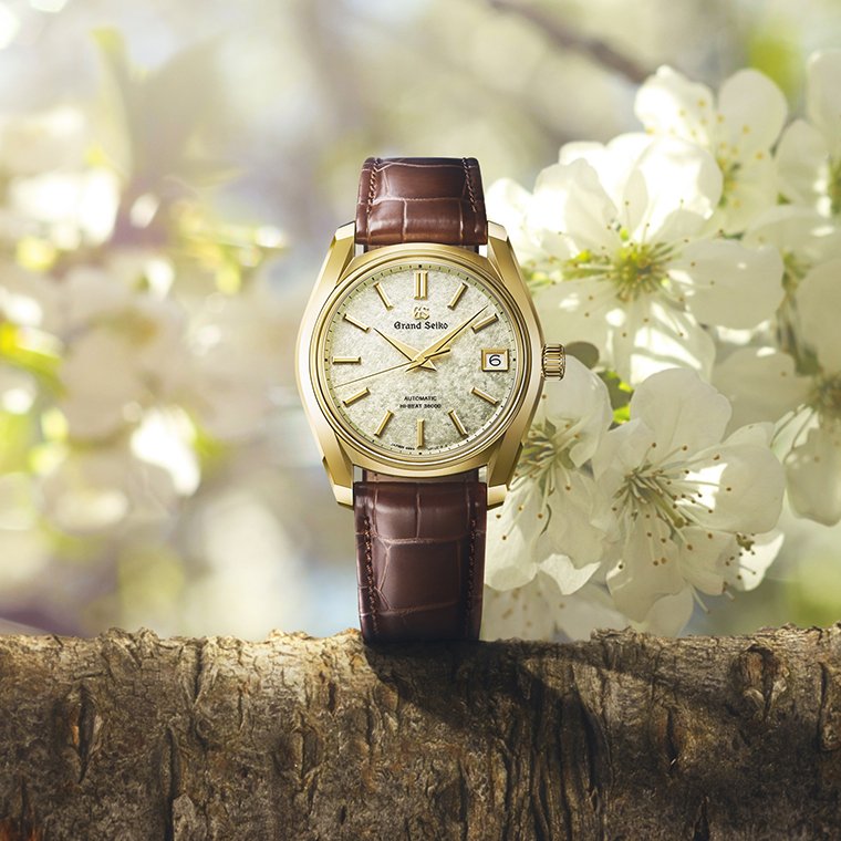 GRAND SEIKO Heritage Collection Cherry Blossoms Sakura Wakaba SBGH376