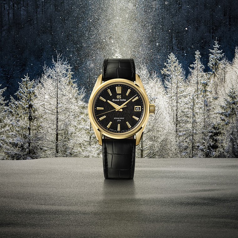 GRAND SEIKO Evolution 9 Collection Spring Drive U.F.A. Ice Forest at Dawn SLGB006