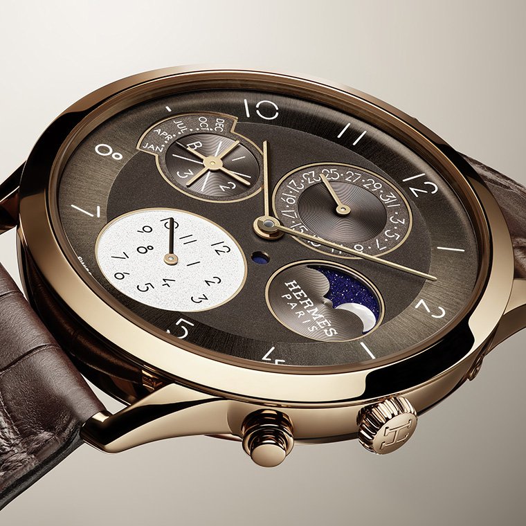 HERMÈS Slim D'Hermès Quantième Perpétuel