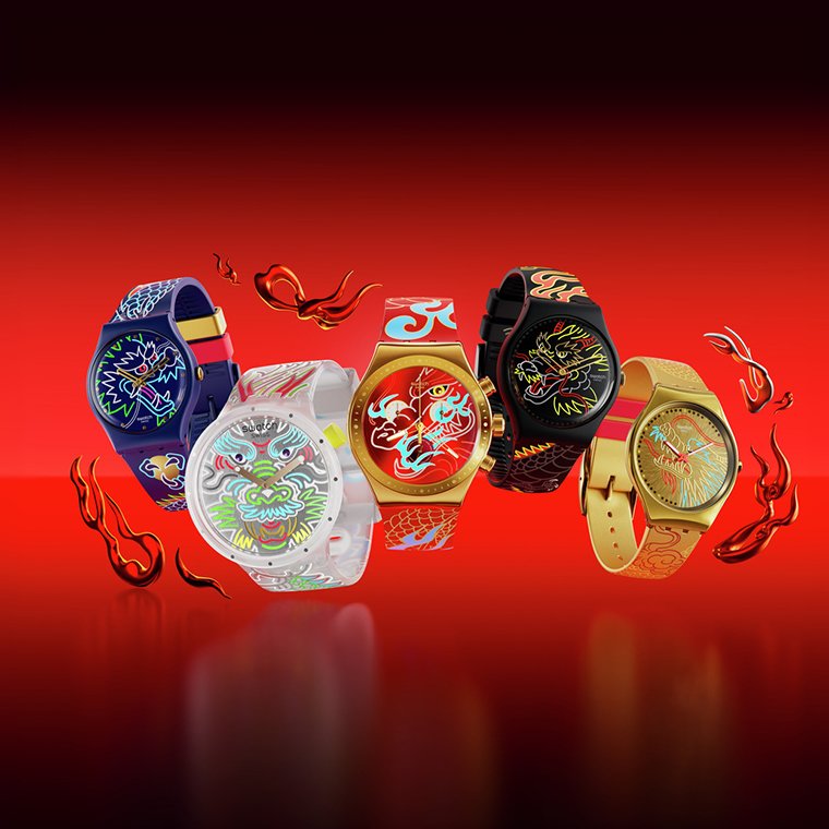 SWATCH เผยโฉม Year of The Dragon