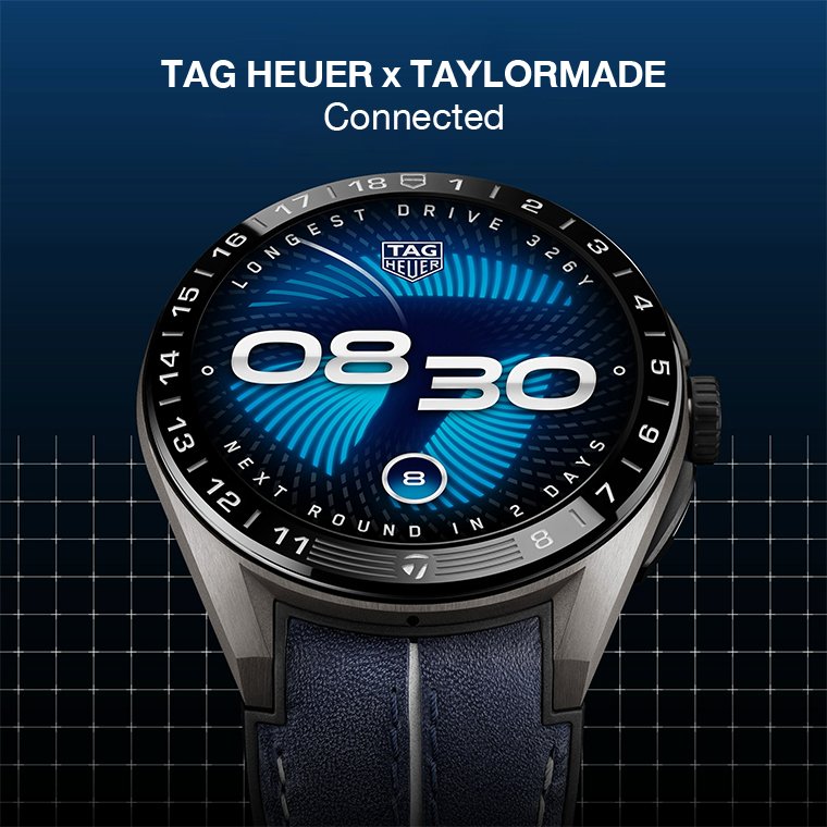 TAG HEUER x TAYLORMADE  Connected