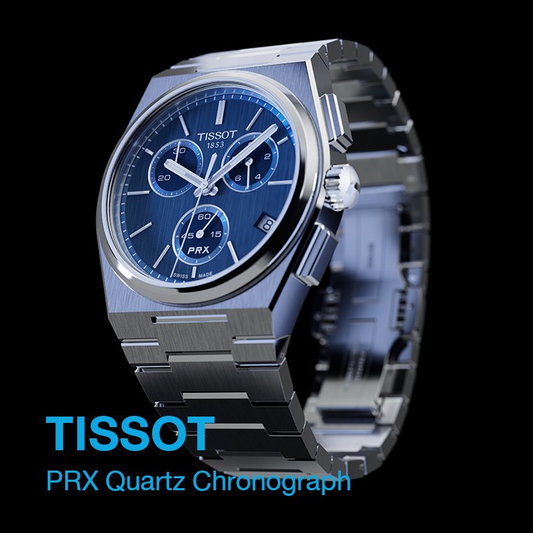 TISSOT PRX Quartz Chronograph