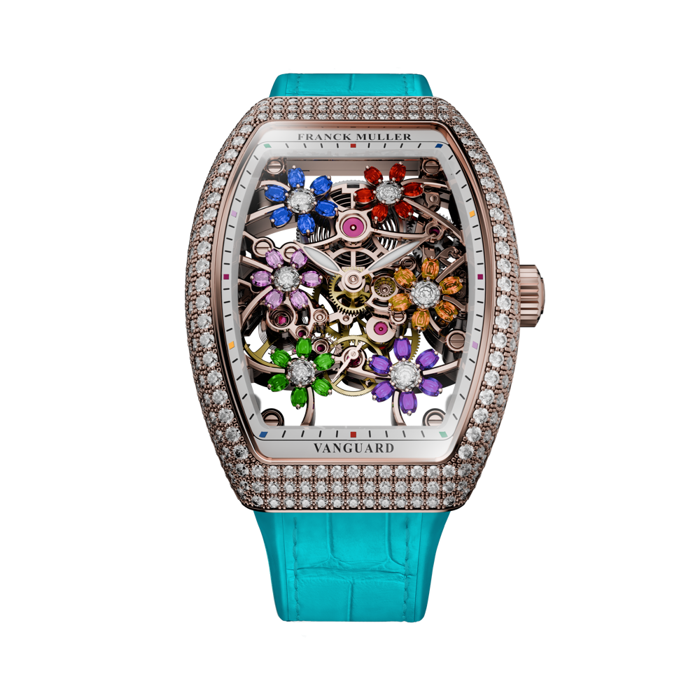 FRANCK MULLER Vanguard Curvex Cut Flower