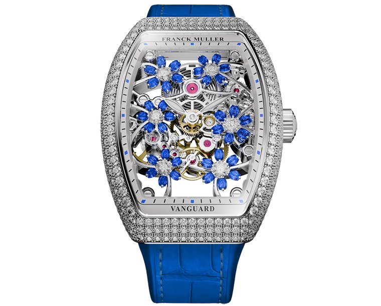 FRANCK MULLER Vanguard Curvex Cut Flower 