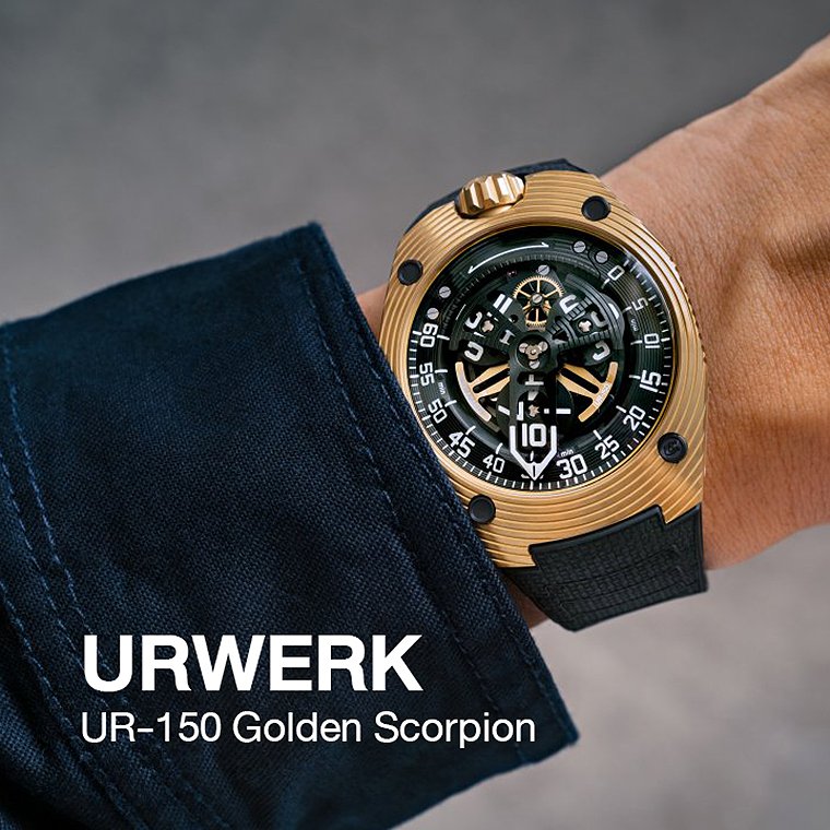 URWERK UR-150 Golden Scorpion