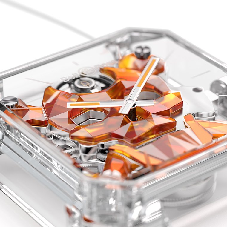 BELL & ROSS - BR 01 Cyber Skull Sapphire Only Watch BELL & ROSS - BR 01 Cyber Skull Sapphire Only Watch