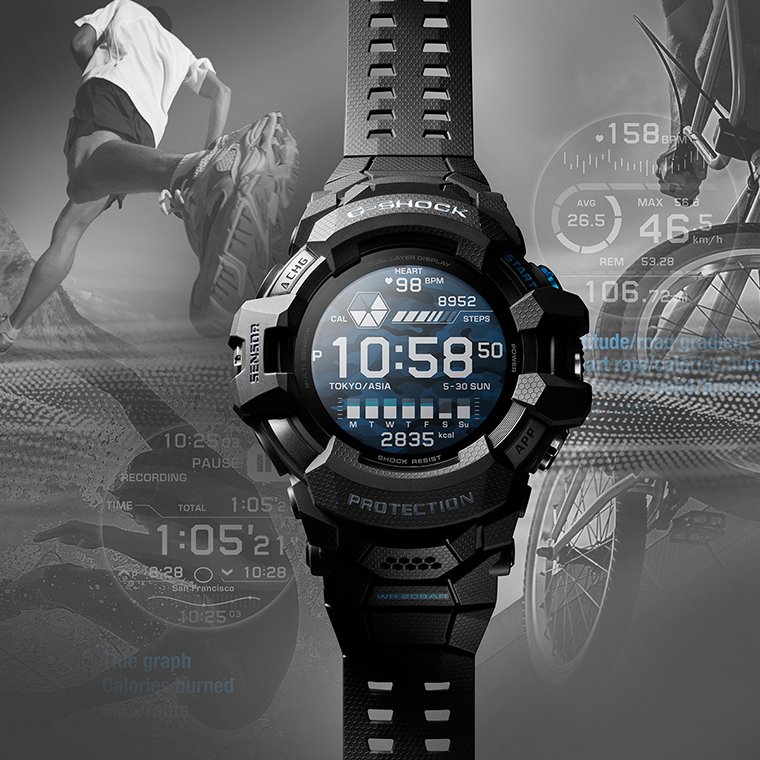 G-SHOCK G-SQUAD PRO รุ่น GSW-H1000 G-SHOCK G-SQUAD PRO รุ่น GSW-H1000