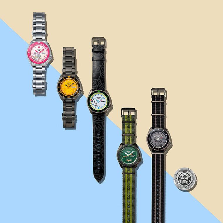 Seiko 5 Sports x ALEX FACE Seiko 5 Sports x ALEX FACE