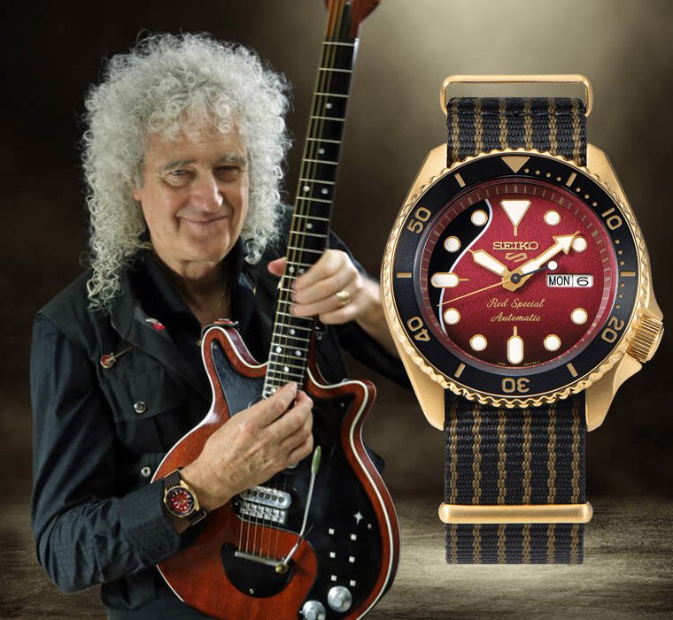 Seiko 5 Sports x Brian May Limited Edition Seiko 5 Sports x Brian May Limited Edition