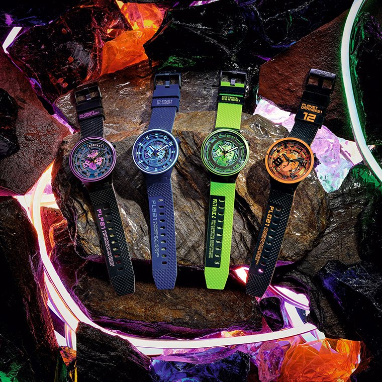 SWATCH  BIG BOLD PLANETS 