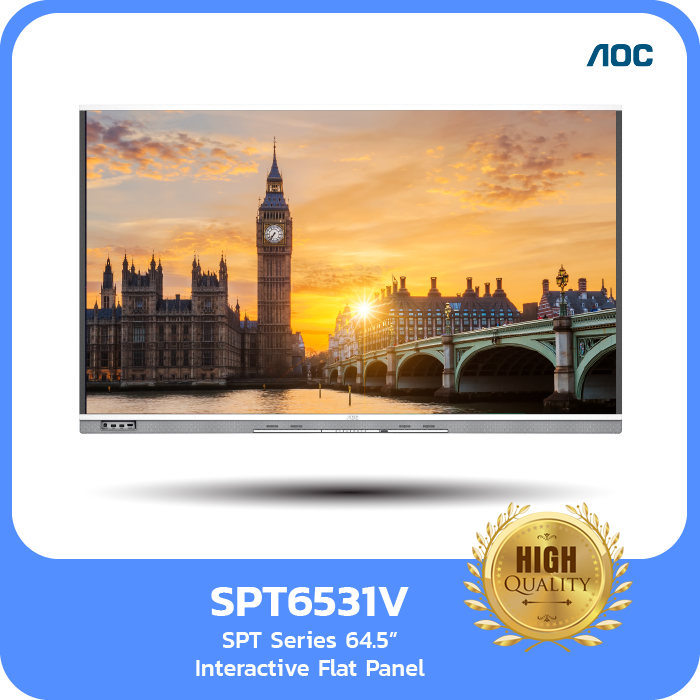 SPT6531V SPT Series 64.5” AOC Interactive Flat Panel