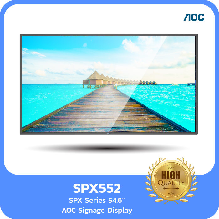 SPX552 SPX Series 54.6” AOC Signage Display