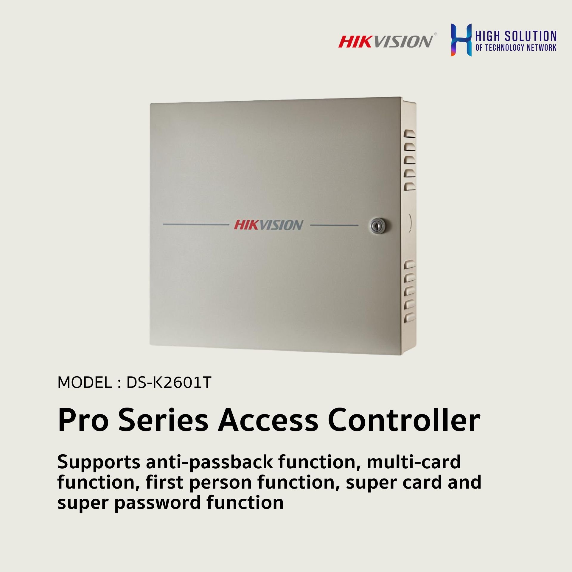 DS-K2601T HIKVISION Pro Series Access Controller