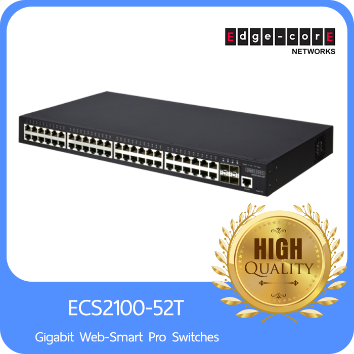 48 Ports 10/100/1000Base-T + 4G SFP Gigabit Web-Smart Pro Switches