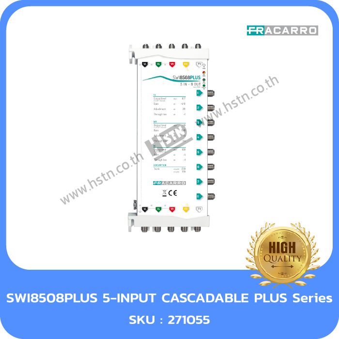 271055 SWI8508PLUS, 5-INPUT CASCADABLE PLUS Series