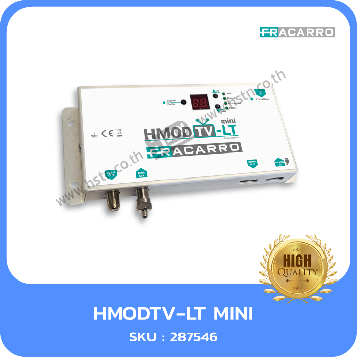 Mini Modulator 287546 HMODTV-LT MINI, HMODTV-LT MINI INDOOR MODULATORS