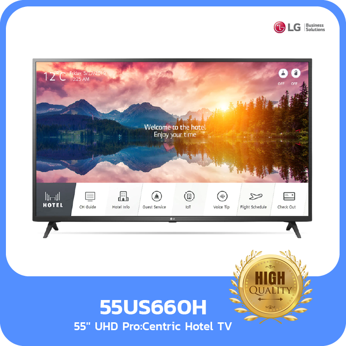 LG  Hospitality UHD (55", Commercial TV) 55US660H (MEA)