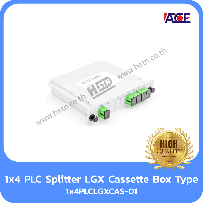 1x4PLCLGXCAS-01 1x4 PLC Splitter LGX Cassette Box Type