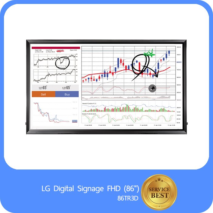 LG Digital Signage FHD (86")  86TR3D