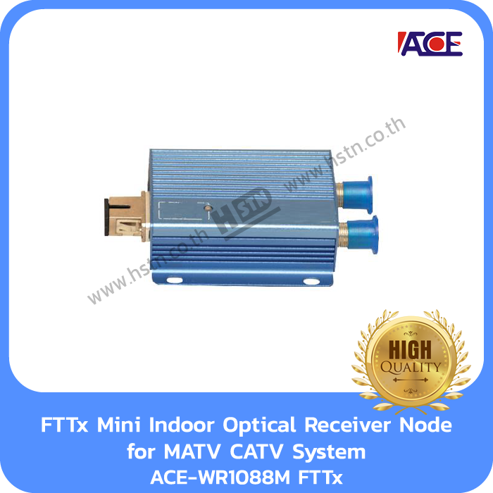ACE-WR1088M FTTx Mini Indoor Optical Receiver Node for MATV CATV System