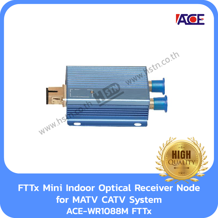 ACE-WR1088M FTTx Mini Indoor Optical Receiver Node for MATV CATV System ...