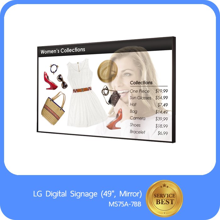 LG Digital Signage (49", Mirror) MS75A-7BB