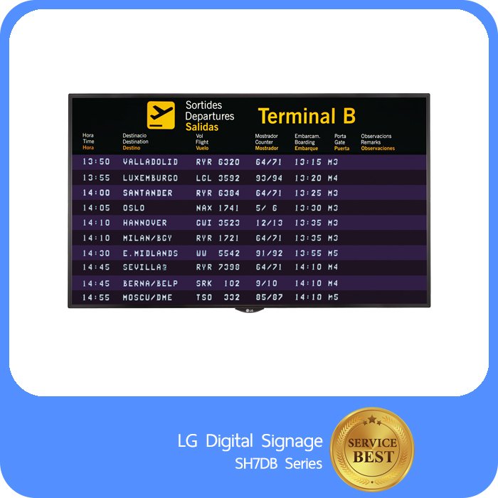  LG Digital Signage SH7DB Series