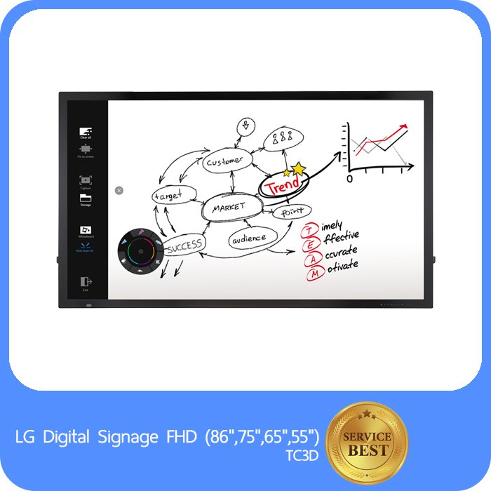 LG Digital Signage FHD (86",75",65",55") TC3D 