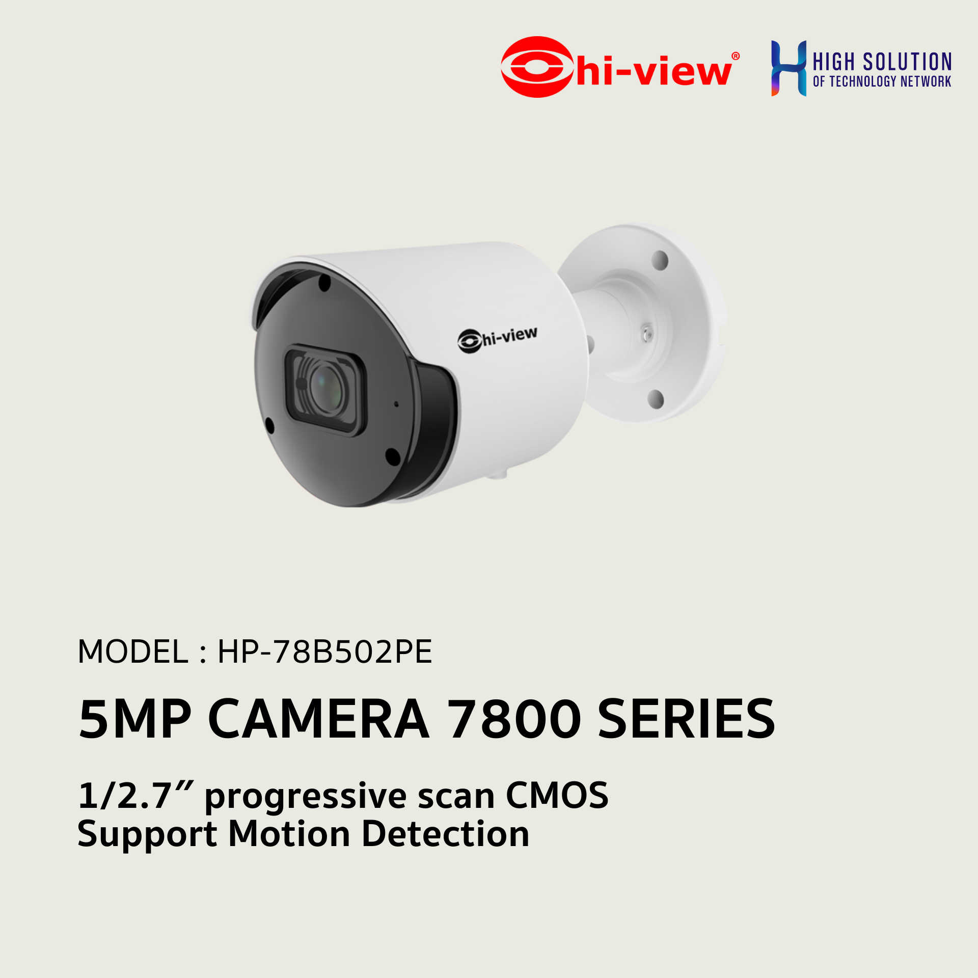 HP-78B502PE Hi-View 5MP CAMERA 7800 SERIES NETWORK CAMERA Network ...