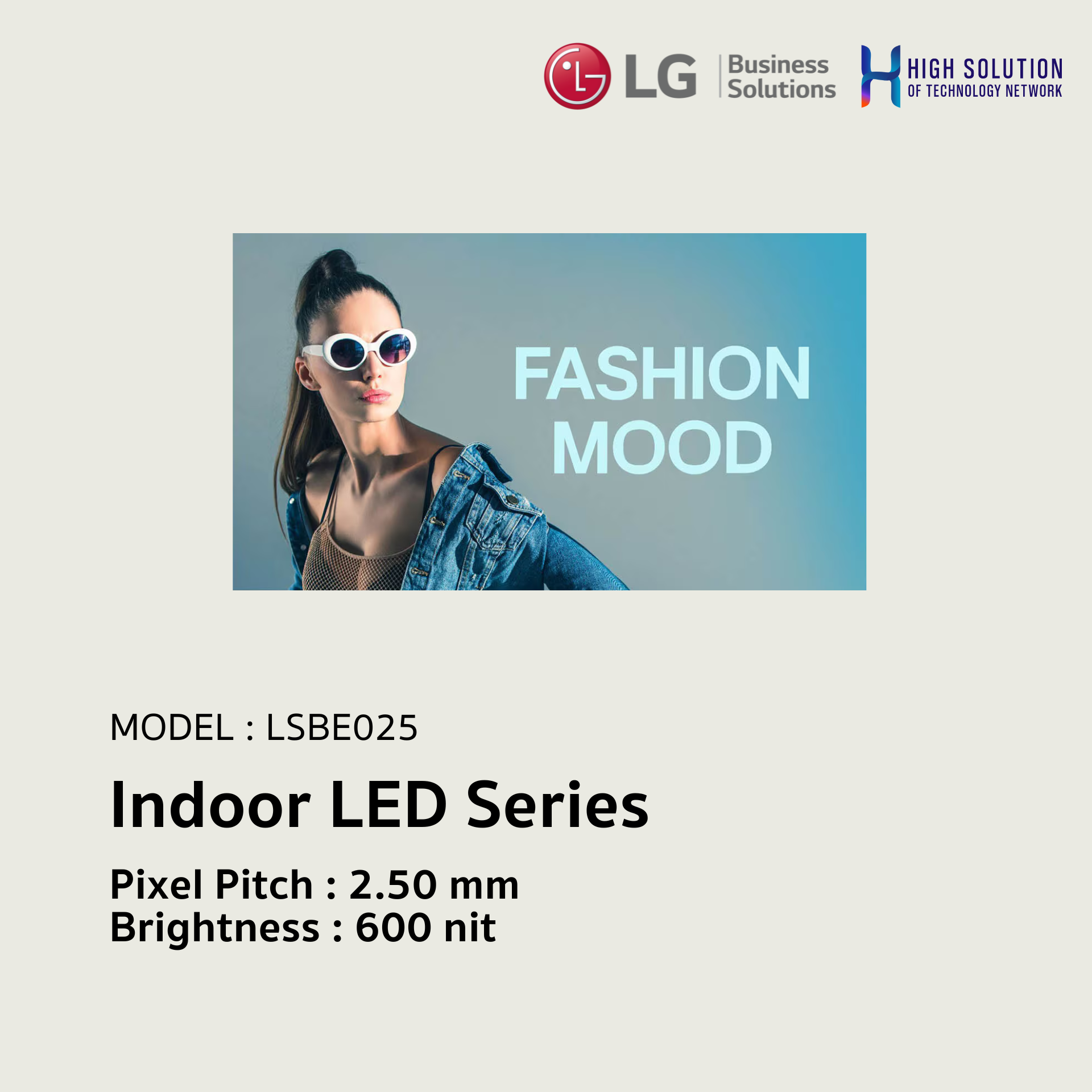 LSBE025 LG Indoor LED Series LSBE Indoor LED Series P2.5