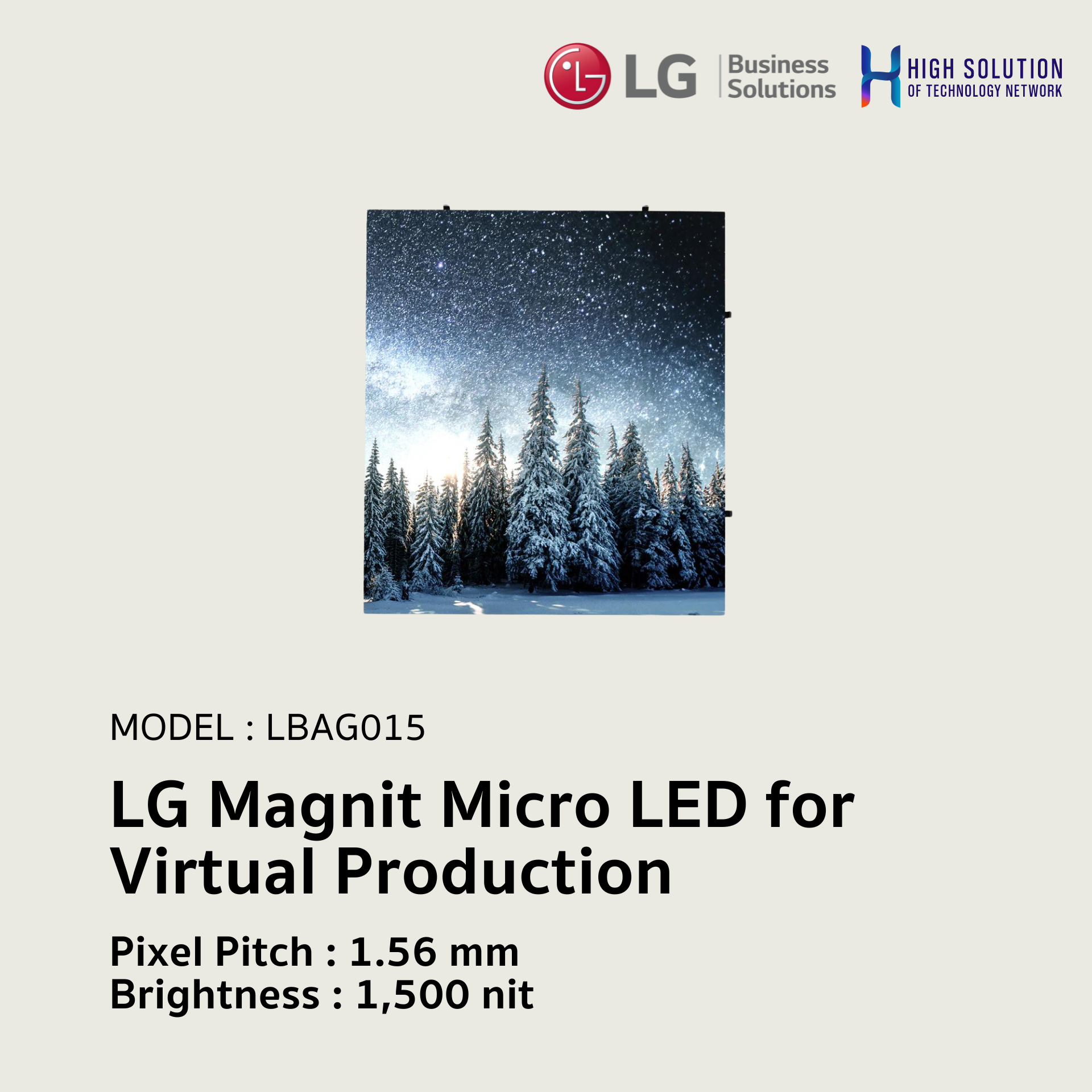 LBAG015 LG Magnit  Micro LED for Virtual Production