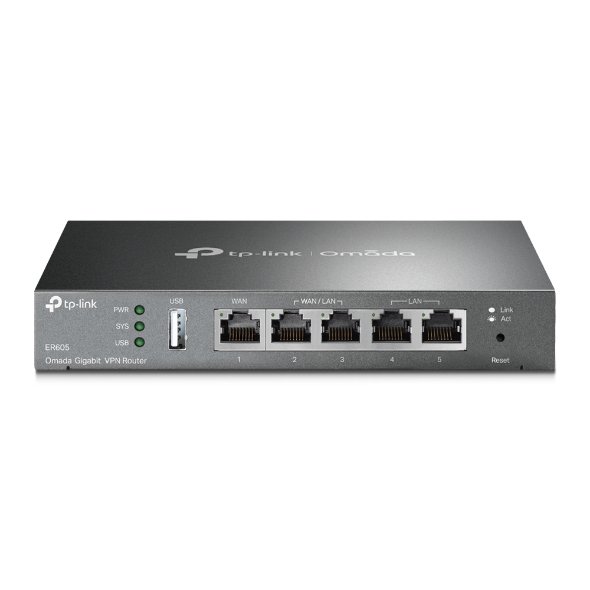 ER605 (TP-Link) Omada Gigabit VPN Router wifi & wired System