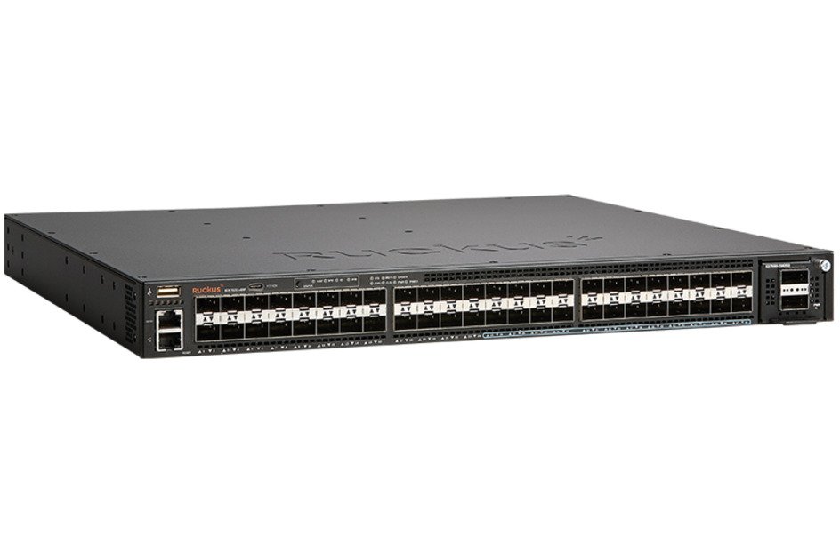 Wire Ruckus ICX 7650-48F RUCKUS Mid-Range Aggregation 48 Ports 1G/10G SFP/SFP+ ...