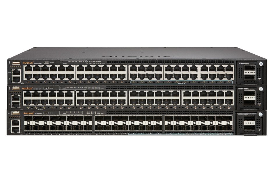 ICX 7650 Switches RUCKUS High-End Enterprise-Class Stackable Access ...