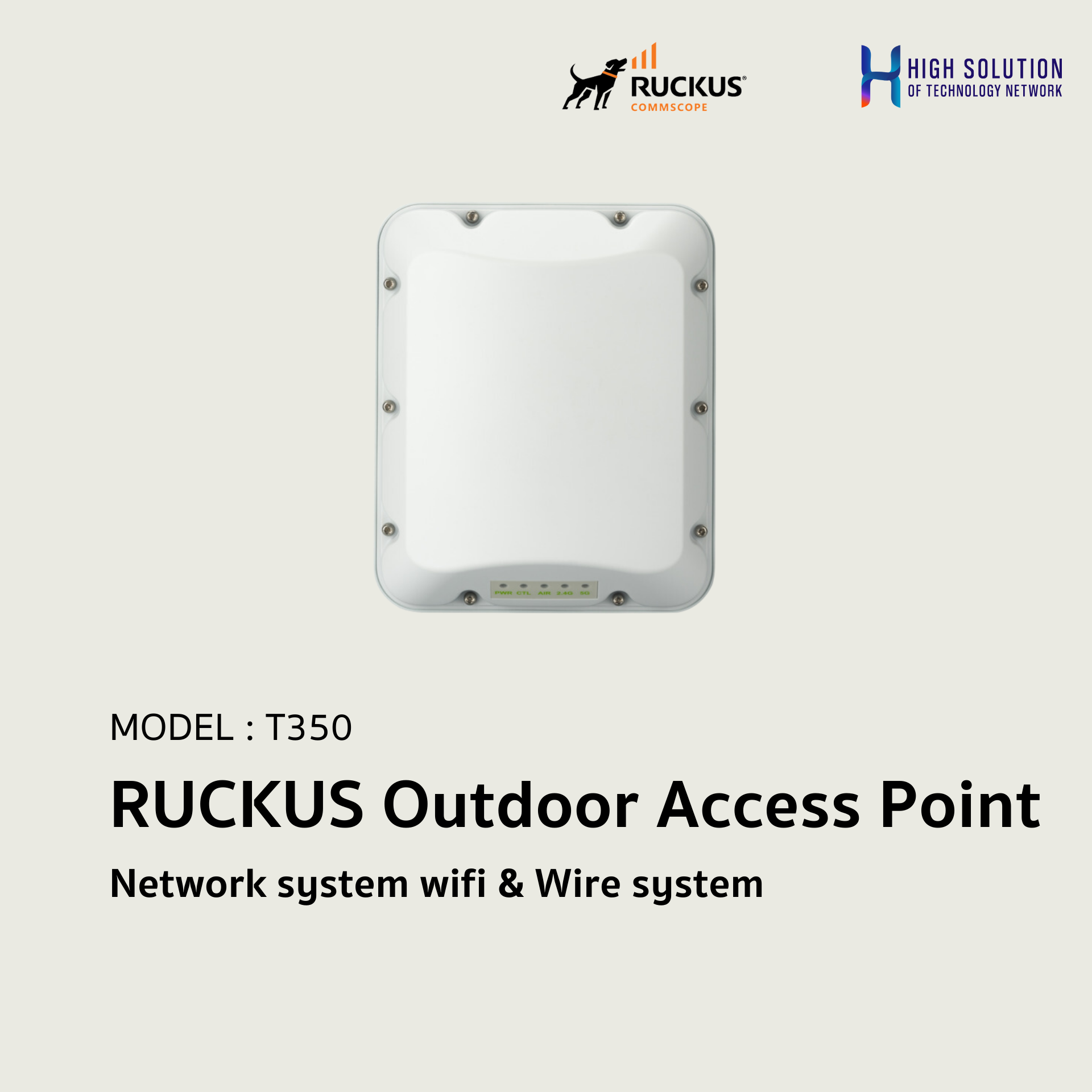 Ap350 Ruckus T350 RUCKUS Outdoor Access Point For WiFi & Wired Network ...