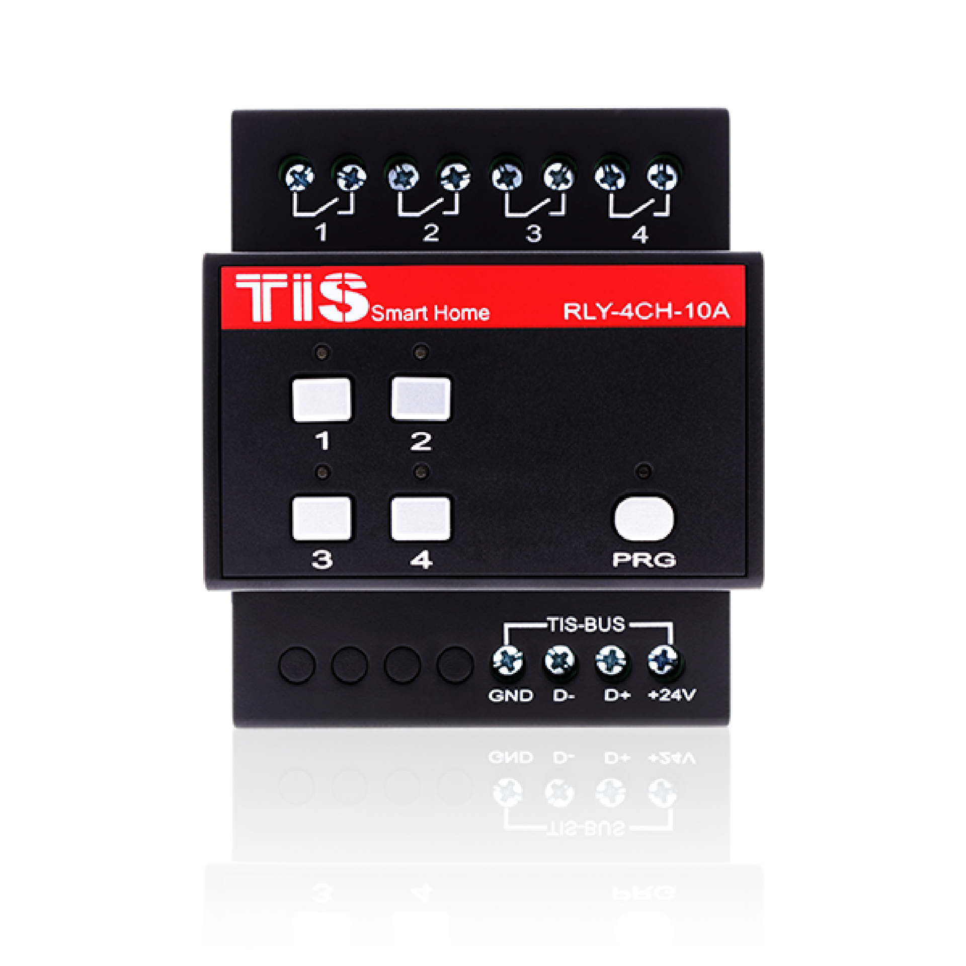 Rly Embedded System RLY-4CH-10A, TIS, Relay Module with 4 Channels - IoT Smart Automation ...