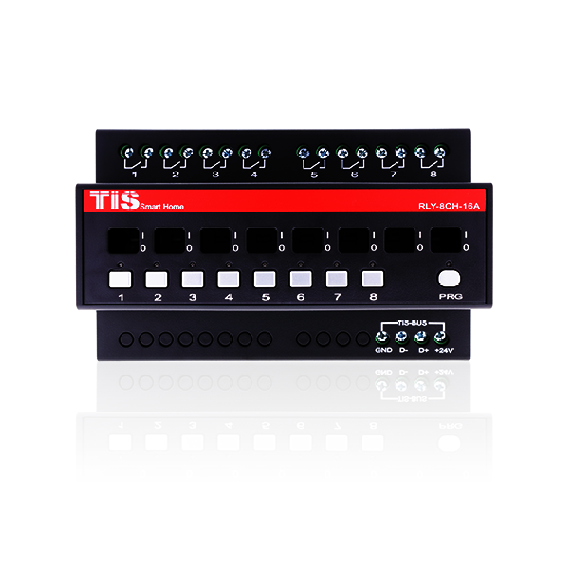 Rly Embedded System RLY-8CH-16A, TIS, Relay Module with 8 Channels - IoT Smart Automation ...
