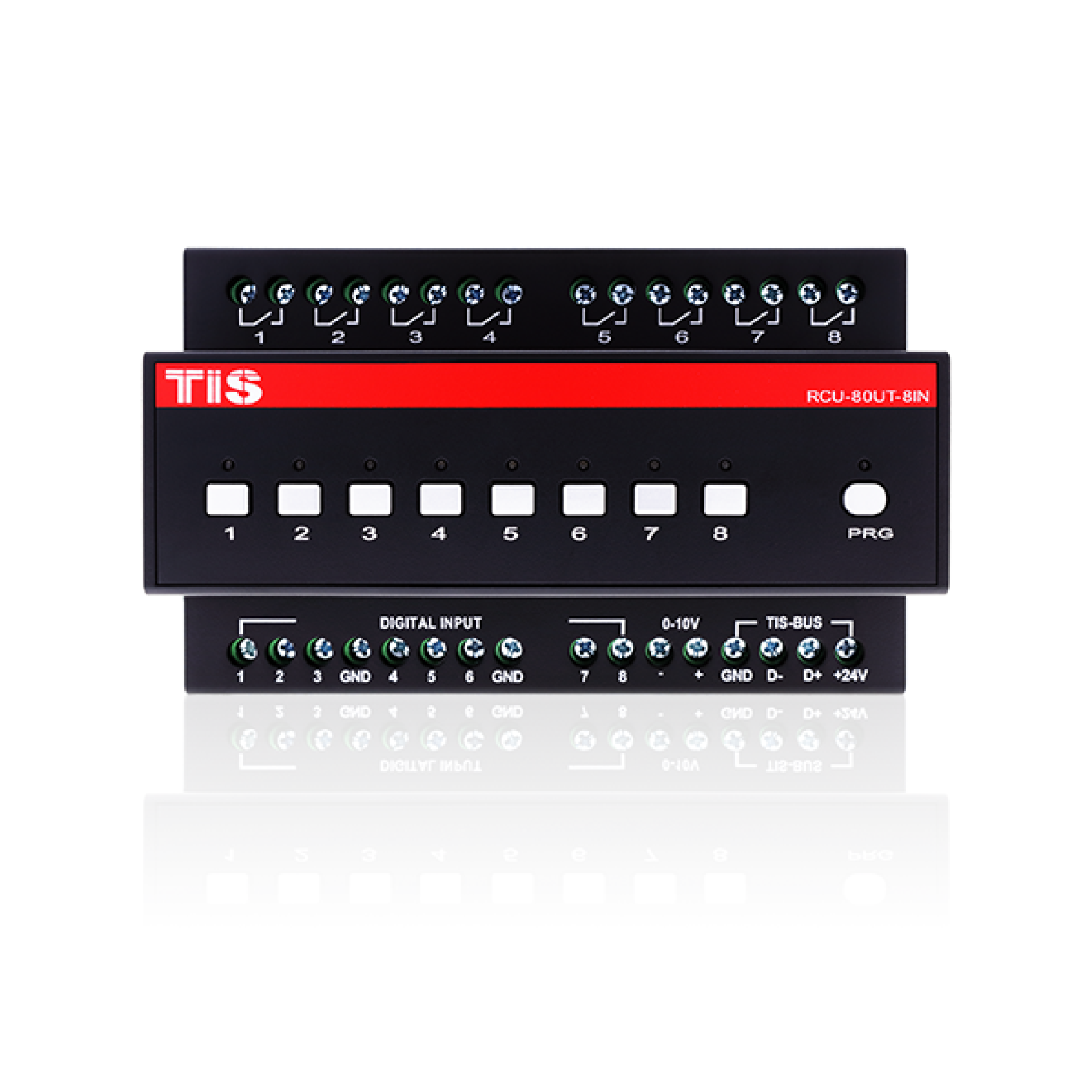 RCU-8OUT-8IN, TIS, Room Controller Unit 8CH Output / 8Ch Output Input ...