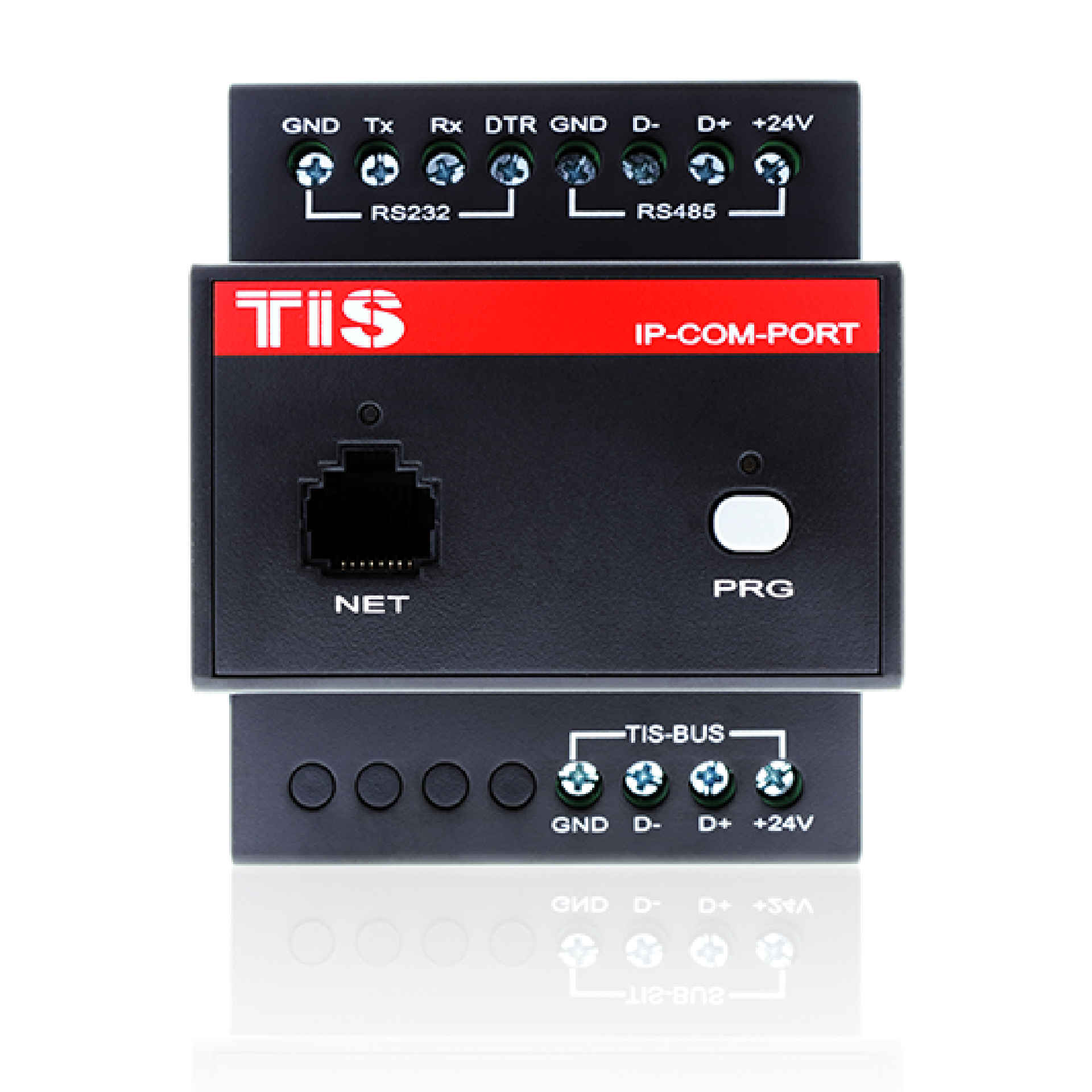 IP-COM-PORT, TIS, IP Gateway with RS232/RS485 Ports - IoT Smart ...