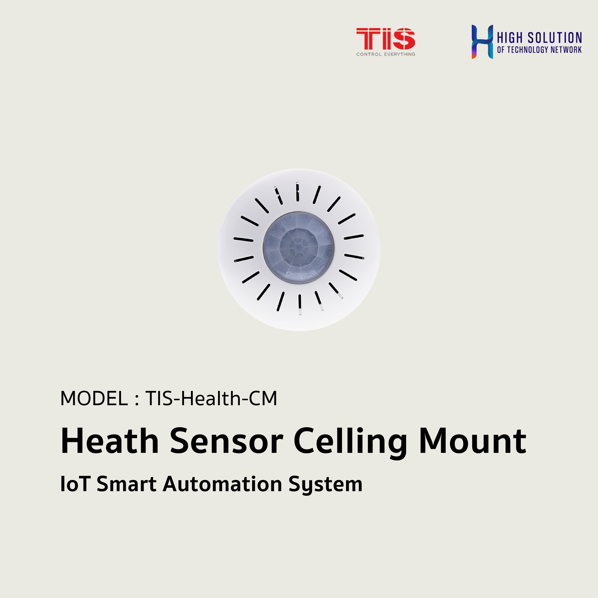 TIS-Health-CM, TIS, Heath Sensor Celling Mount - IoT Smart Automation System